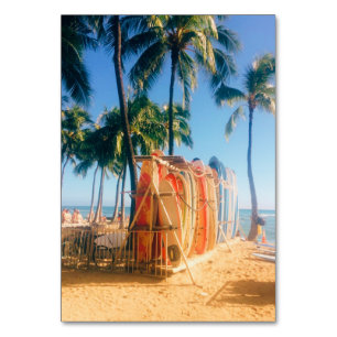 Waikiki Beach Surfboards Tischnummer