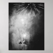 Waikiki Fireworks Fotoposter Poster (Vorne)
