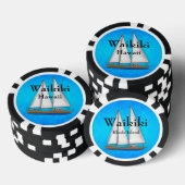 Waikiki Hawaii Pokerchips (Stapel)
