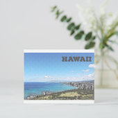 Waikiki, Hawaii Postkarte (Stehend Vorderseite)
