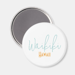 Waikiki, Hawaii-Reiseandenken Magnet