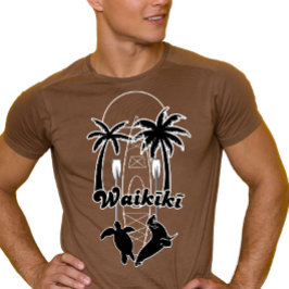 Waikiki Hawaii Summer Travel T-Shirt