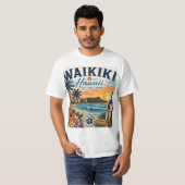 Waikiki Hawaii T-Shirt (Vorne ganz)