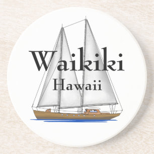 Waikiki Hawaii Untersetzer