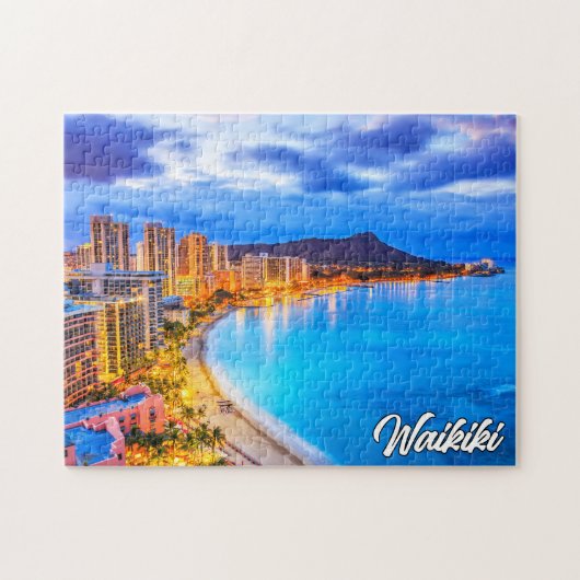 Waikiki, Hawaii, Vereinigte Staaten Puzzle (Horizontal)