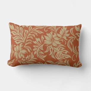 Waikiki Hibiscus Hawaiianisches Reversibles Lenden Lendenkissen