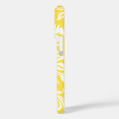 Waikiki Hibiskus Hawaiian Pareau Floral Yellow Case-Mate iPhone Hülle (Rückseite / Links)