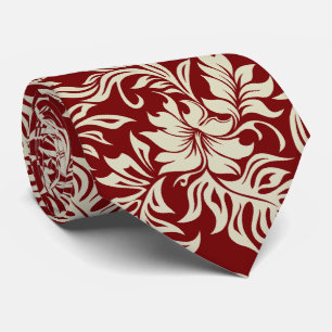 Waikiki Hibiskus-hawaiisches doppelseitiges Krawatte