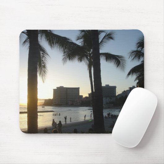 Waikiki Honolulu, HI Mousepad (Mit Mouse)