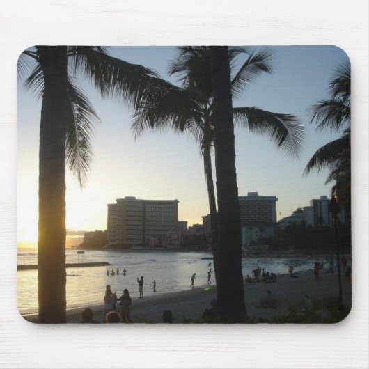 Waikiki Honolulu, HI Mousepad (Vorne)