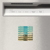 Waikiki, Honolulu, Oahu, Hawaii Magnet (In Situ (Geschirrspüler))
