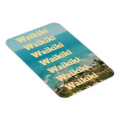 Waikiki, Honolulu, Oahu, Hawaii Magnet (Rechte Seite)