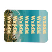 Waikiki, Honolulu, Oahu, Hawaii Magnet (Horizontal)