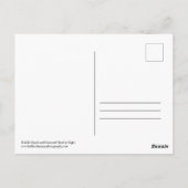 Waikiki in der Nacht Postkarte (Rückseite)