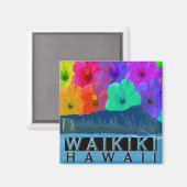 Waikiki Magnet (Vorderseite/Rückseite)