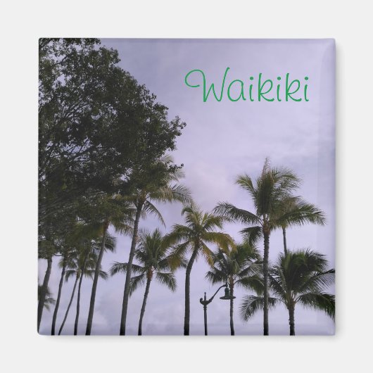 Waikiki-Magnet Magnet (Vorne)