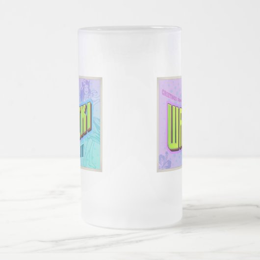 WAIKIKI MATTGLAS BIERGLAS (Mittel)