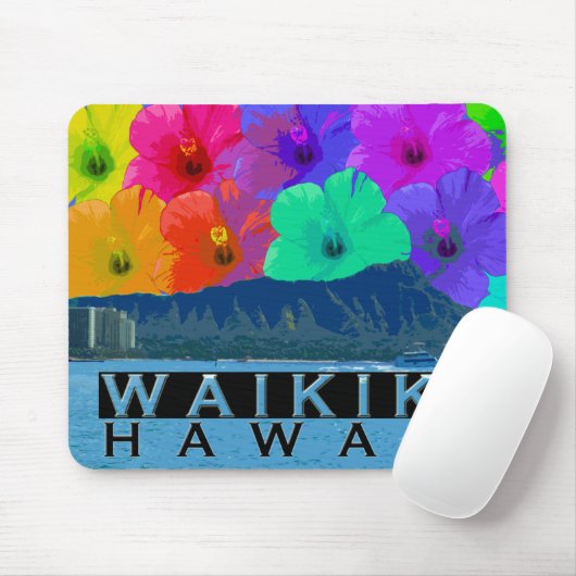 Waikiki Mousepad (Mit Mouse)