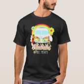 Waikiki Oahu Hawaii Van Hawaiian Beach Surfing T-Shirt (Vorderseite)