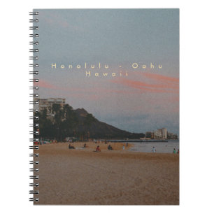 Waikiki Pastel Sunset Notizblock