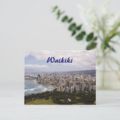 Waikiki Postcard Postkarte (Stehend Vorderseite)