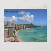 Waikiki Postkarte (Vorderseite)