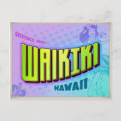 WAIKIKI POSTKARTE (Vorderseite)