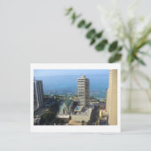 Waikiki Skyline Postcard Postkarte (Stehend Vorderseite)
