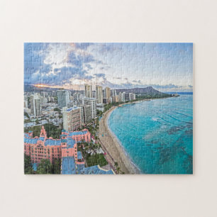 Waikiki-Sonnenaufgang-Puzzle Puzzle