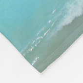 Waikiki Strand Fleecedecke (Ecke)