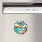 Waikiki-Strand Hawaii Magnet (In Situ (Geschirrspüler))