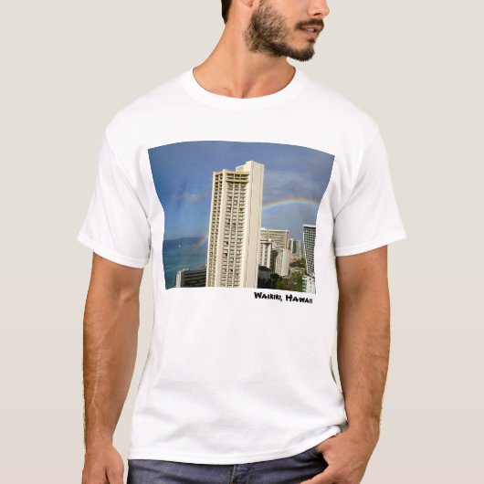 Waikiki Strand, Hawaii T-Shirt (Vorderseite)