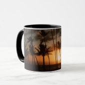Waikiki Sunset Tasse (Vorderseite Links)