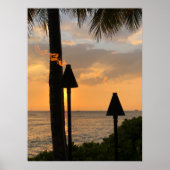 Waikiki Tiki Torches Poster (Vorne)