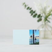 Waikiki Tiki Torches Visitenkarte (Stehend Vorderseite)