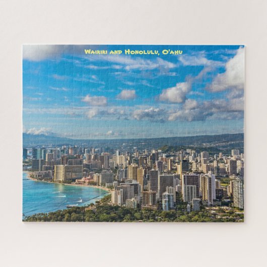 Waikiki und Honolulu View Puzzle (Horizontal)