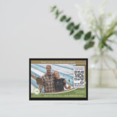 Waikinalani Bauernhof nachweisbares Shelftalker Visitenkarte (Stehend Vorderseite)