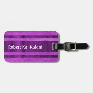 Waikokos Hawaiian Imitats Monogramm für die Holzsu Gepäckanhänger