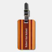 Waikokos hawaiisches Imitat-hölzernes Gepäckanhänger (Vorderseite vertikal)