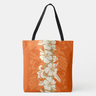 Waikoloa Hawaiian Hibiskus Floral Beach Bag Tasche