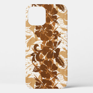 Waikoloa Imitats Wood Hawaiian Hibiskus Floral Koa Case-Mate iPhone Hülle