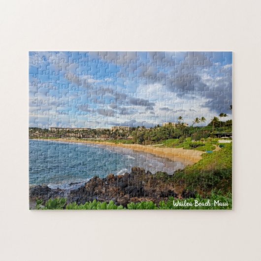 Wailea Beach Maui Hawaii Puzzle (Horizontal)