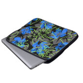 Wailea Hibiskus Hawaiian Neoprene Wetsuit Laptopschutzhülle (Vorne Knopf)