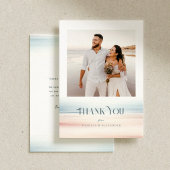 Wailea Wedding Personalisiert Message Dankeskarte