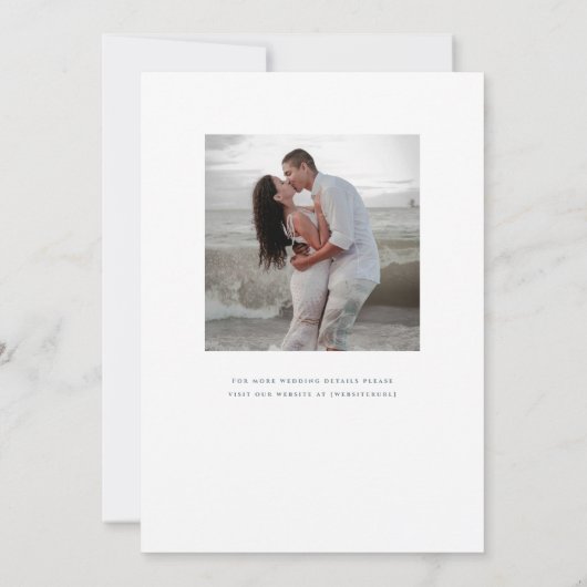 Wailea Wedding Save The Date (Rückseite)