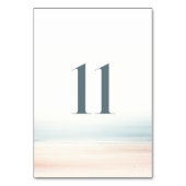 Wailea Wedding Tischnummer (Rückseite)