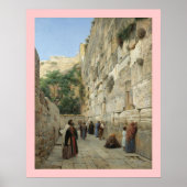 Wailing Wall Gustav Bauernfeind Leinwand 24x30 Poster (Vorne)