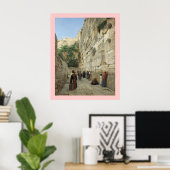Wailing Wall Gustav Bauernfeind Leinwand 24x30 Poster (Heimbüro)