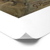 Wailing Wall von Gustav Bauernfeind Poster (Ecke)