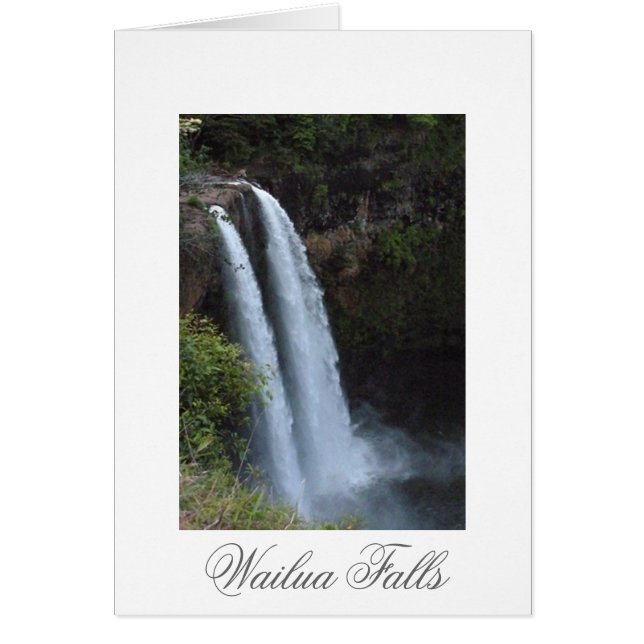 Wailua fällt Kauai Hawaii (Vorne)